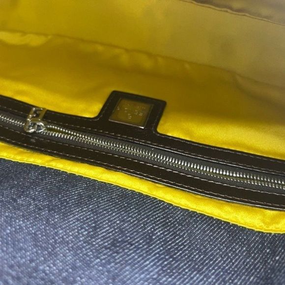 Fendi Denim Beaded BaguetteSOLD - Picture 10 of 15